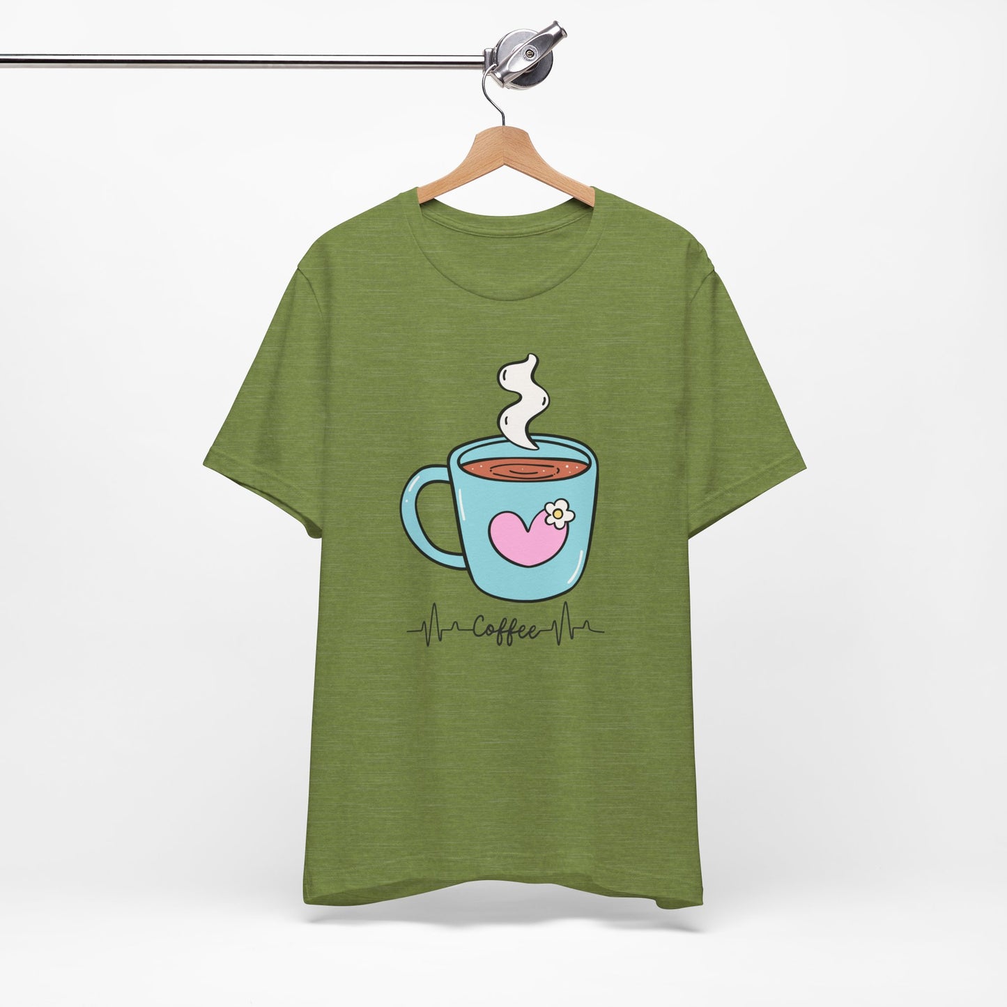 Coffee Lover's Heart Tee