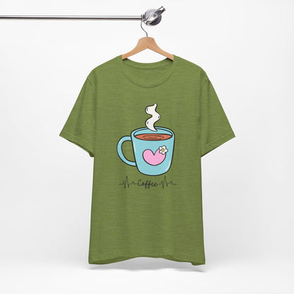 Coffee Lover's Heart Tee