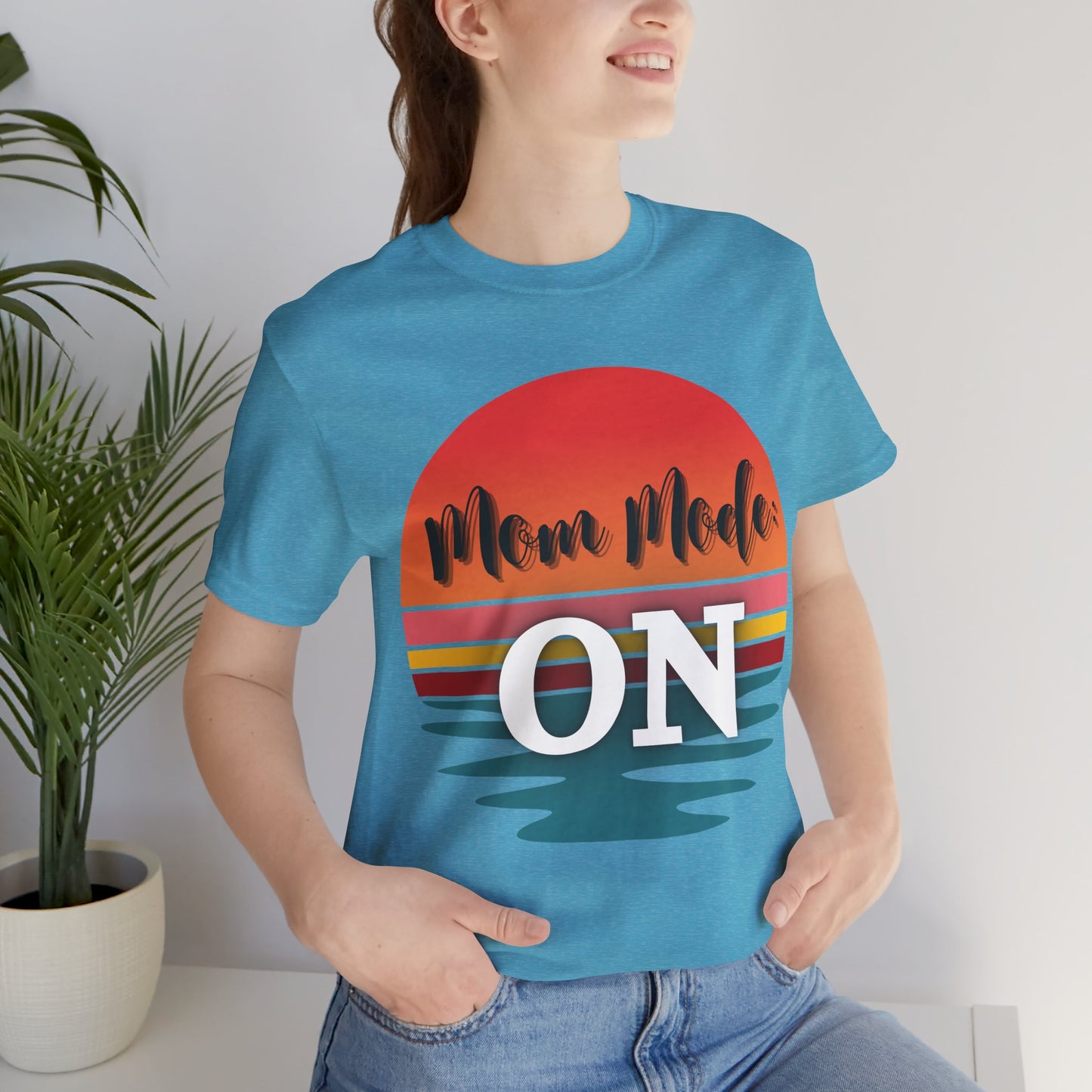 Retro Mom Mode On Tee