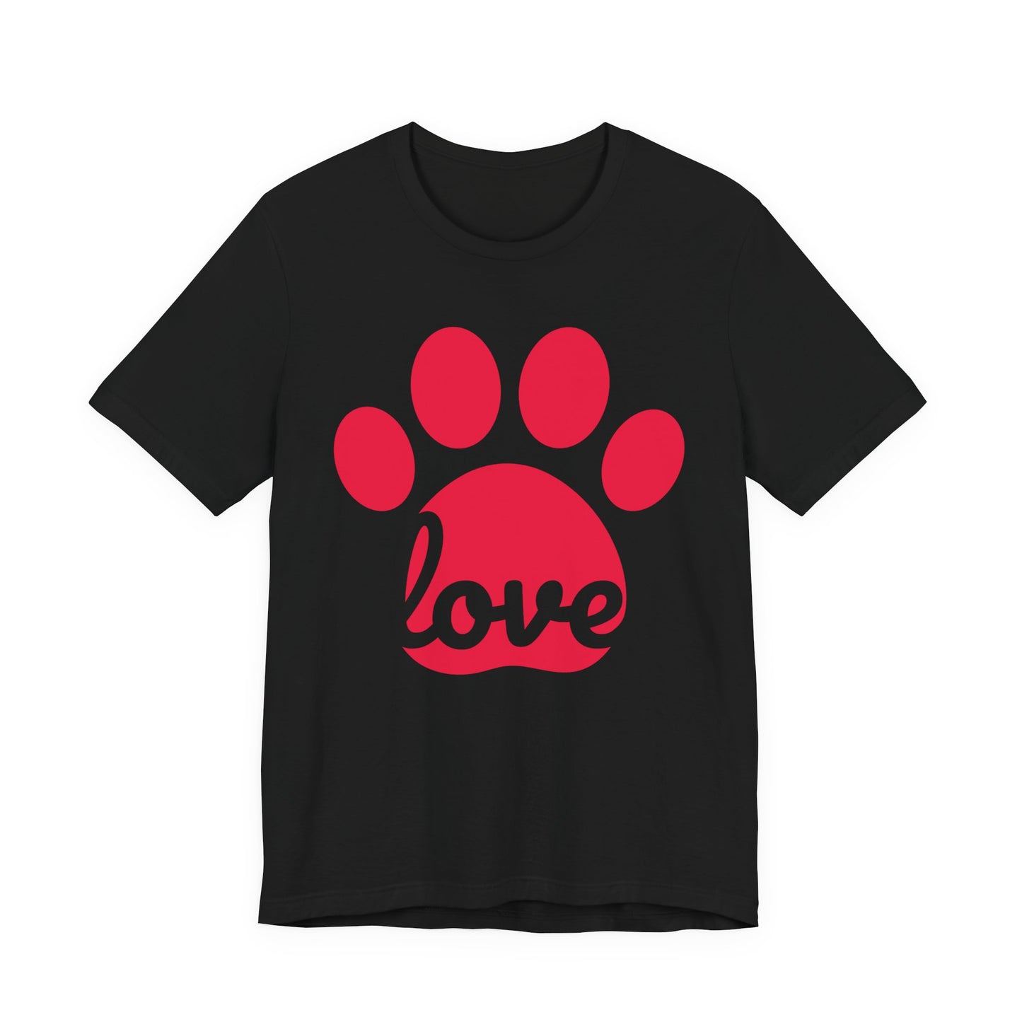 Love Paw Print Jersey Tee
