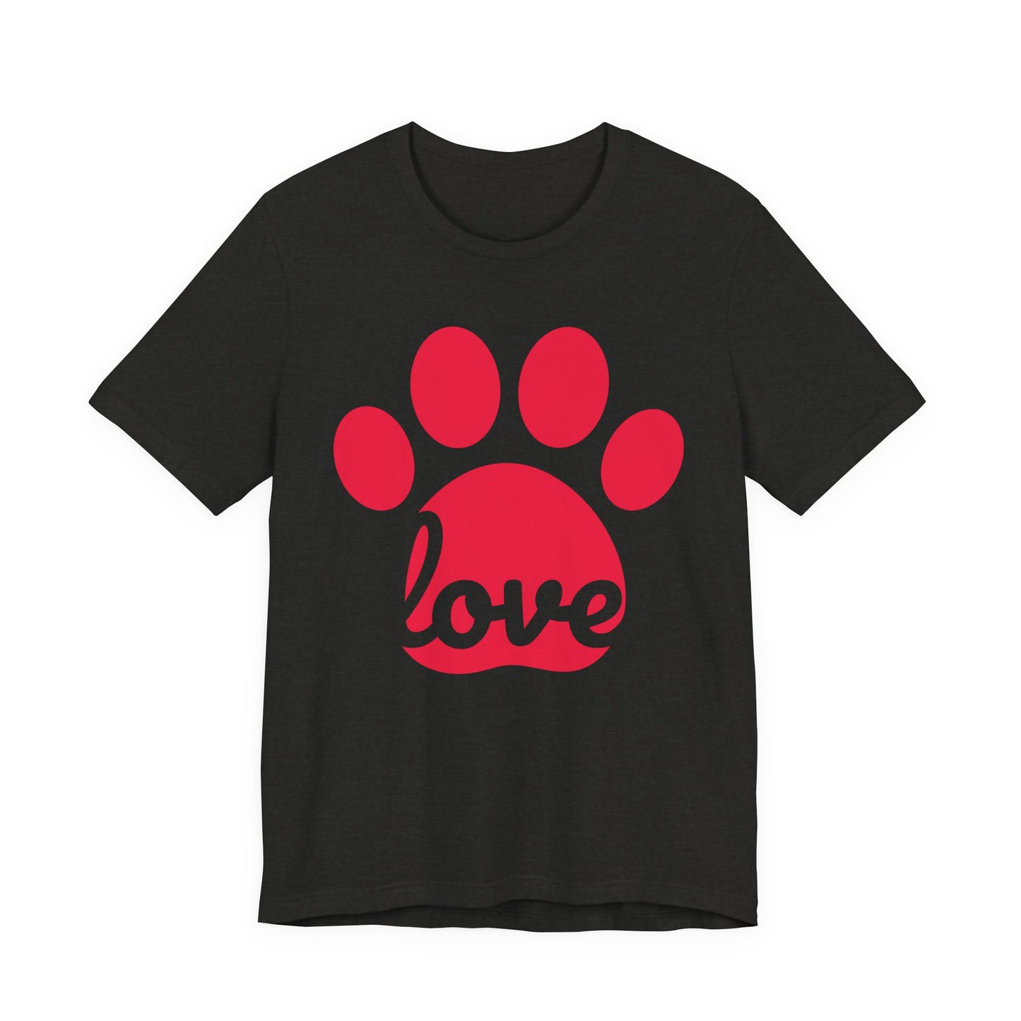 Love Paw Print Jersey Tee