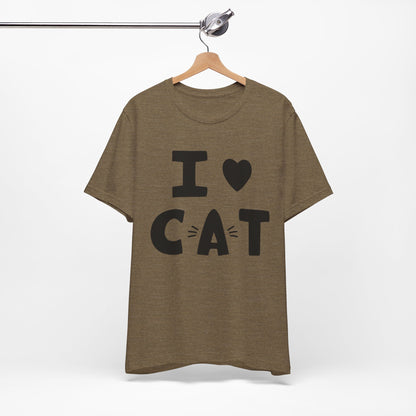 I Love Cat Tee