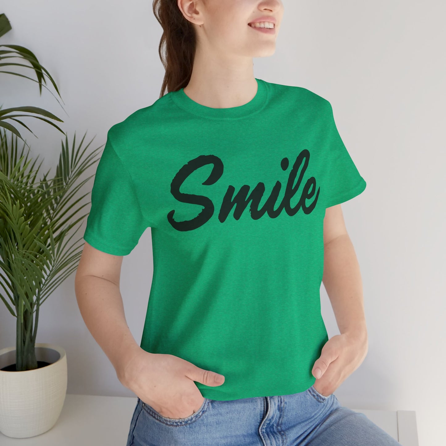 SMILE Simple Text Tee