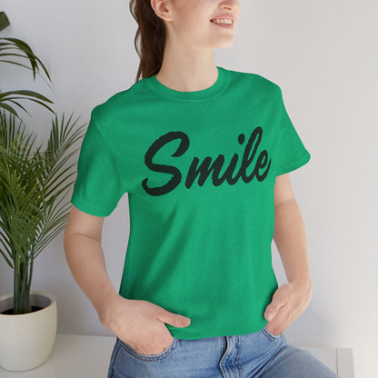 SMILE Simple Text Tee