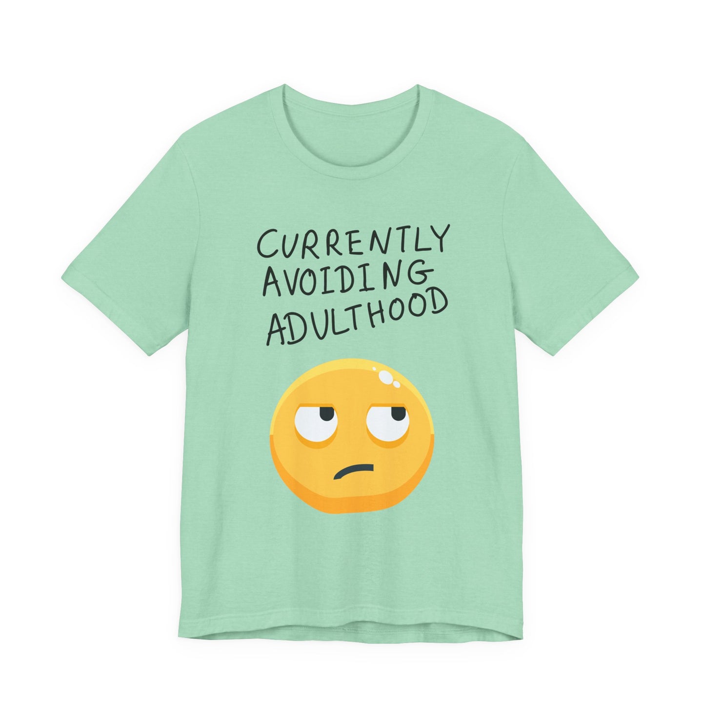 Avoiding Adulthood Emoji Tee
