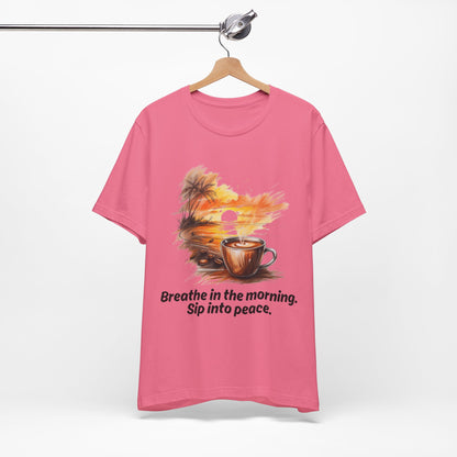 Morning Peace Coffee Tee