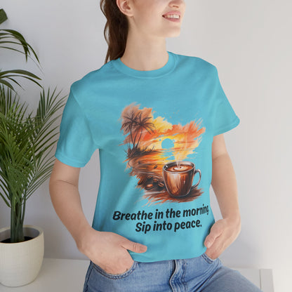 Morning Peace Coffee Tee