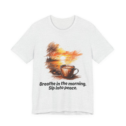 Morning Peace Coffee Tee