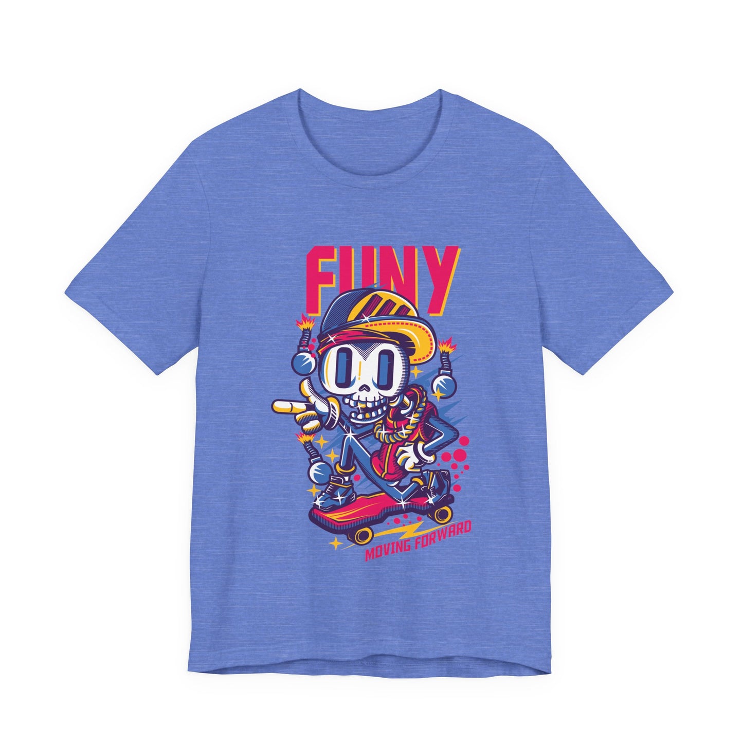Funy Moving Forward Skater Tee