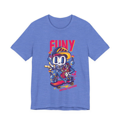 Funy Moving Forward Skater Tee