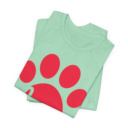Love Paw Print Jersey Tee