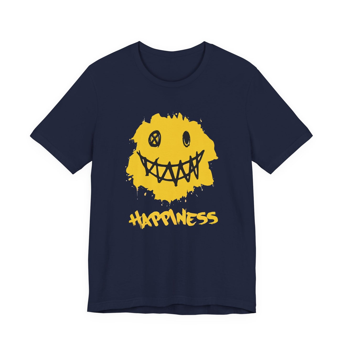 Grungy Happiness Smiley Tee