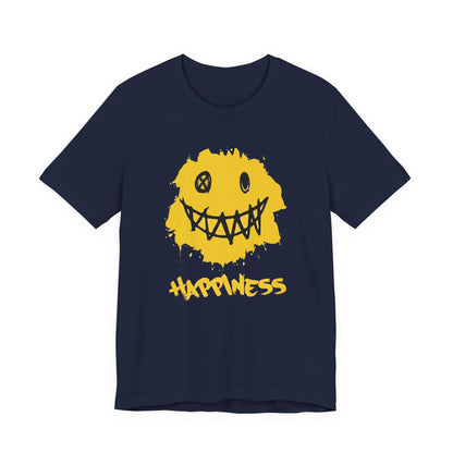 Grungy Happiness Smiley Tee