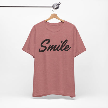 SMILE Simple Text Tee