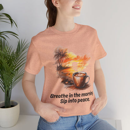 Morning Peace Coffee Tee