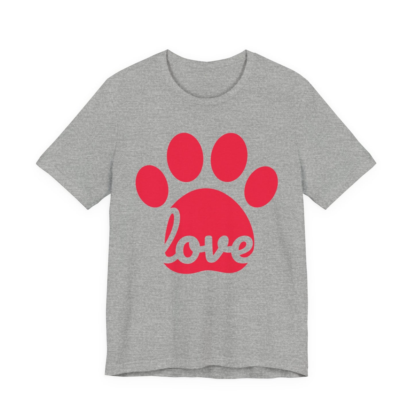 Love Paw Print Jersey Tee
