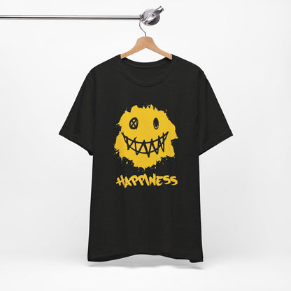 Grungy Happiness Smiley Tee