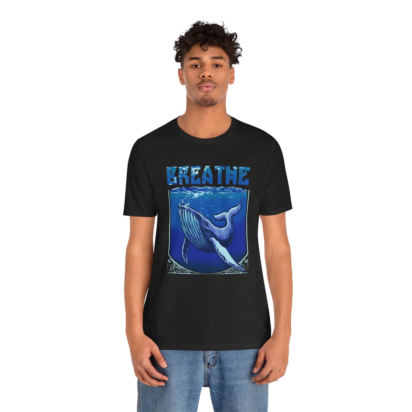 Deep Ocean Whale "Breathe" Tee