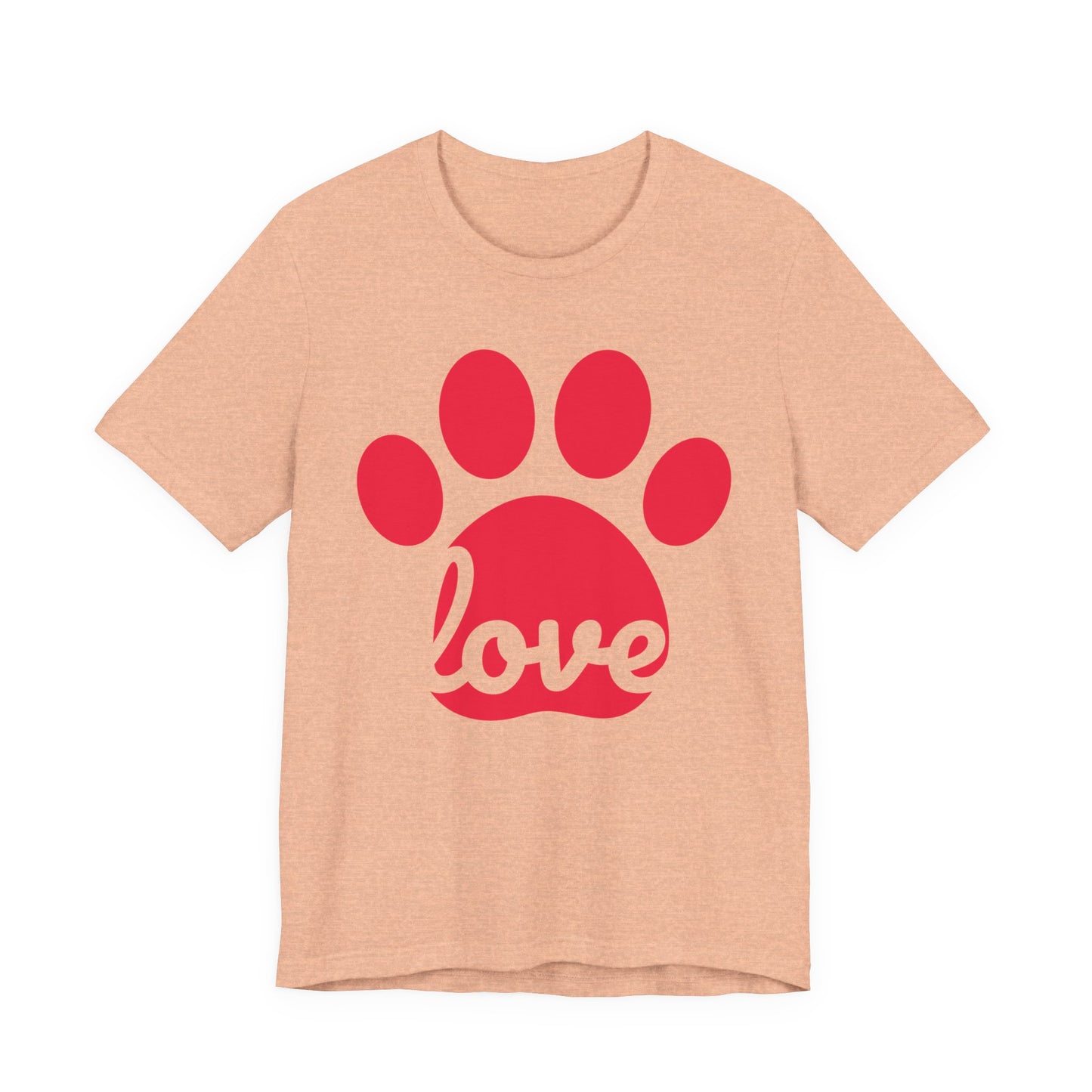 Love Paw Print Jersey Tee
