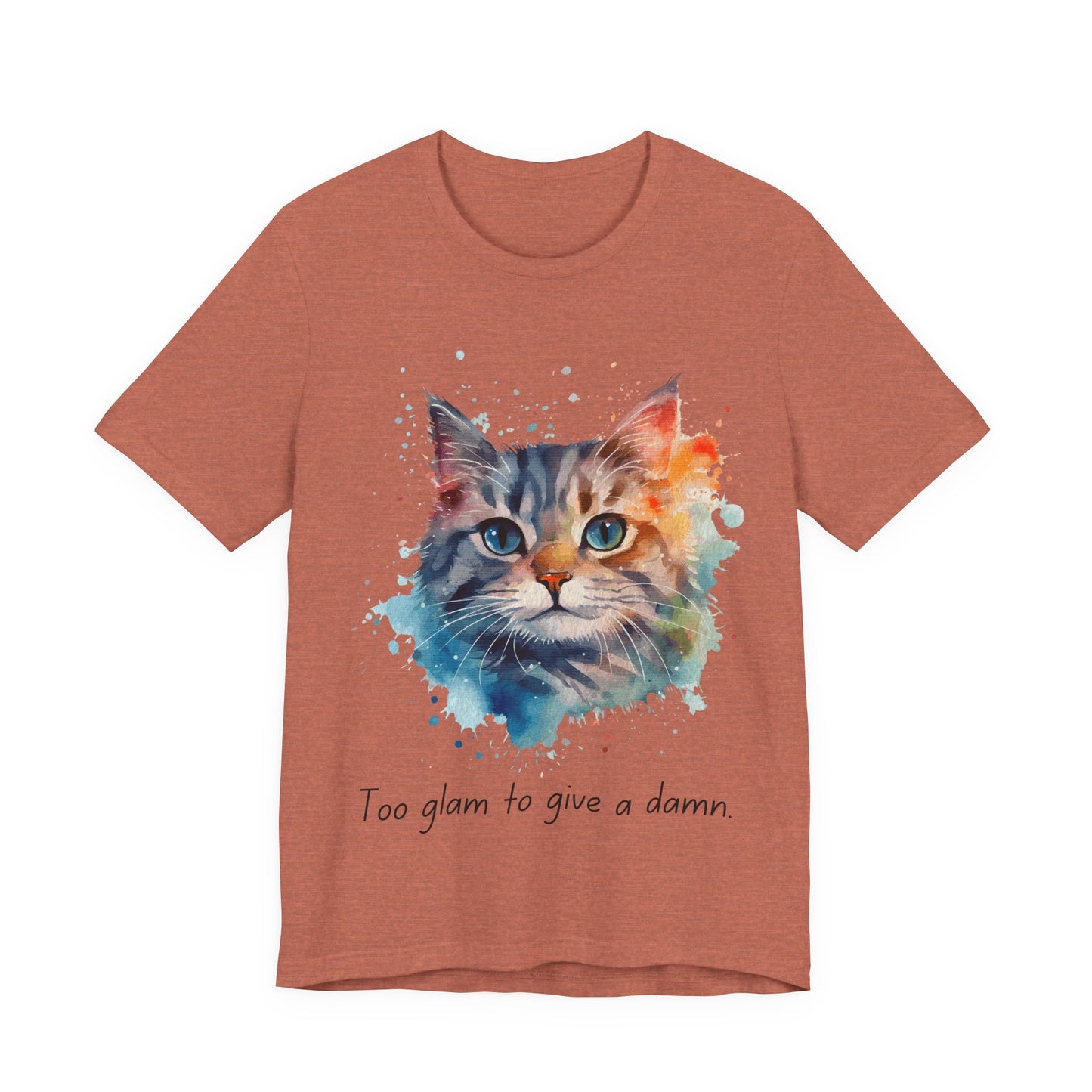 Watercolor Cat Tee