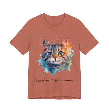 Watercolor Cat Tee