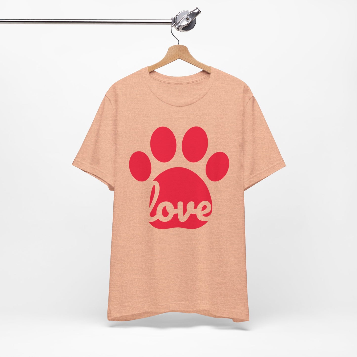 Love Paw Print Jersey Tee