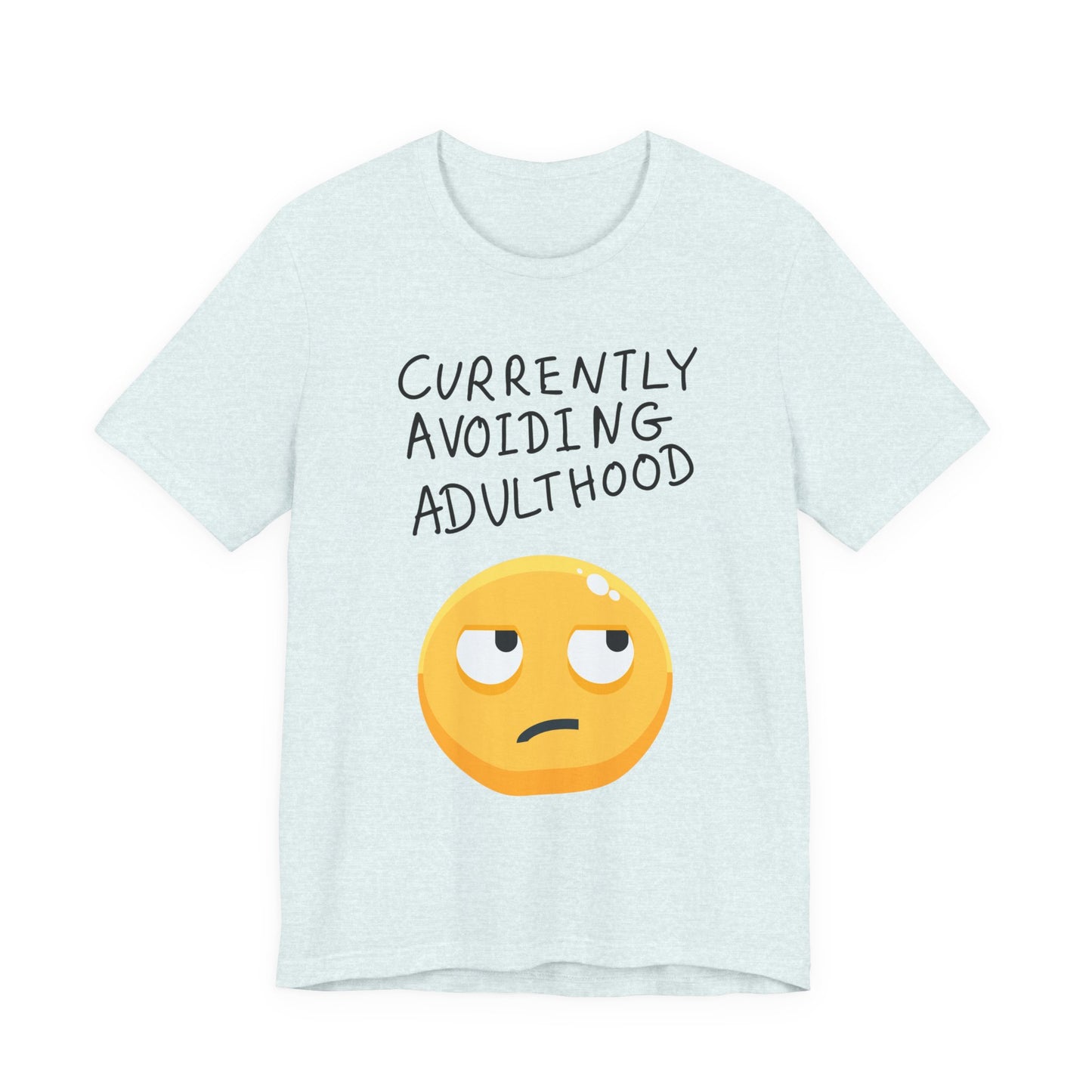 Avoiding Adulthood Emoji Tee