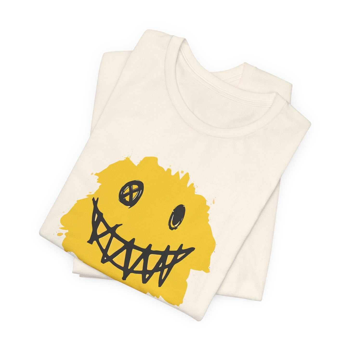 Grungy Happiness Smiley Tee