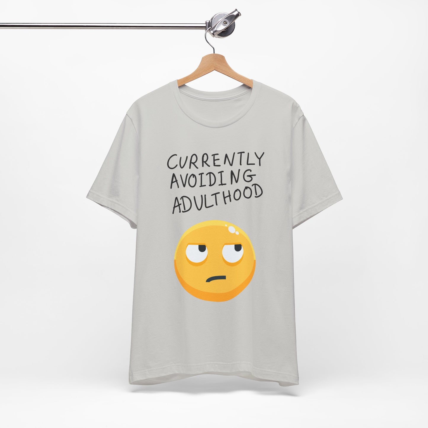 Avoiding Adulthood Emoji Tee