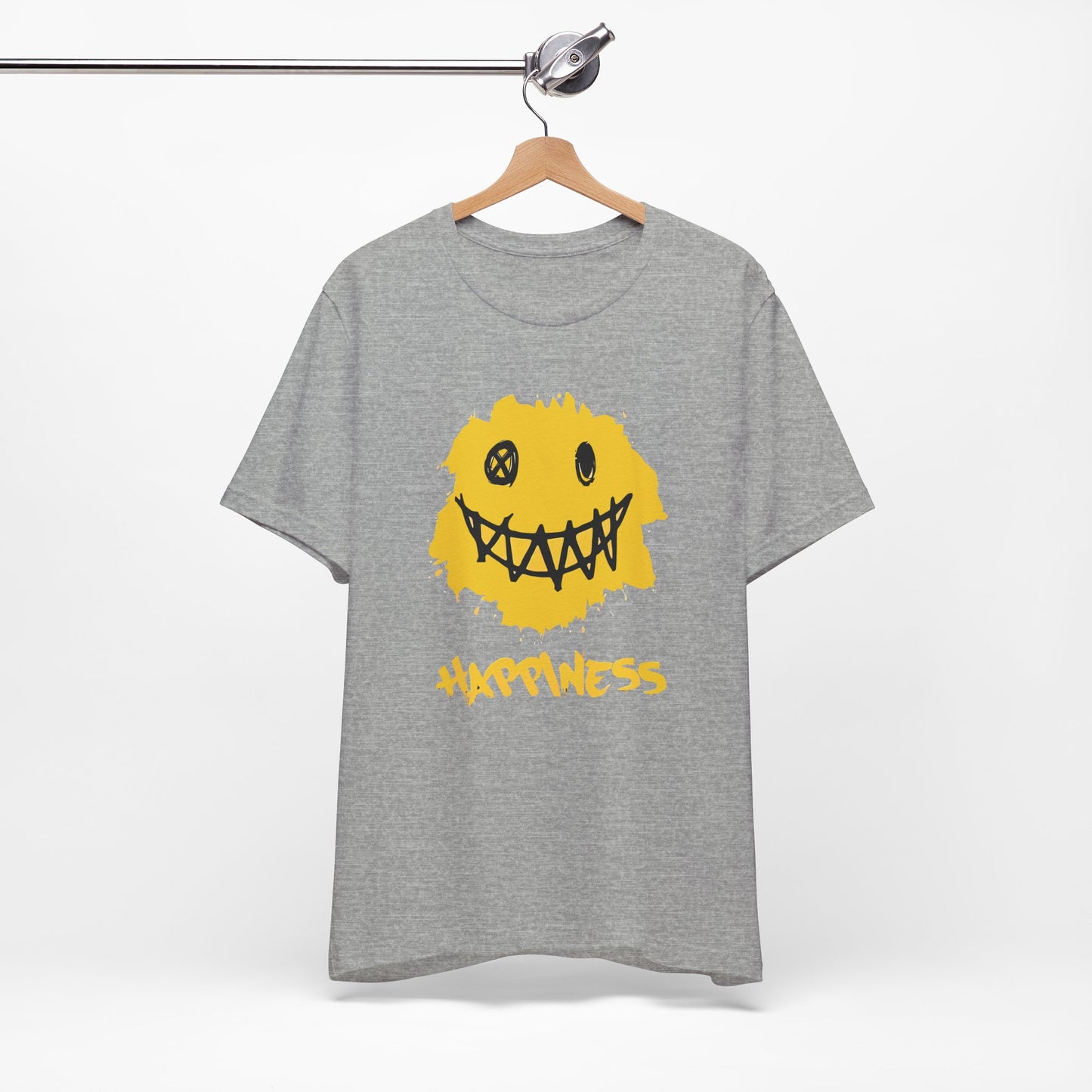 Grungy Happiness Smiley Tee