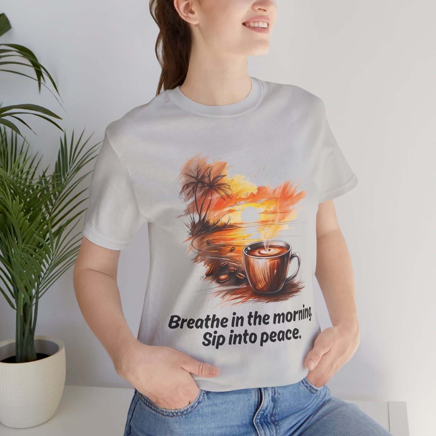 Morning Peace Coffee Tee
