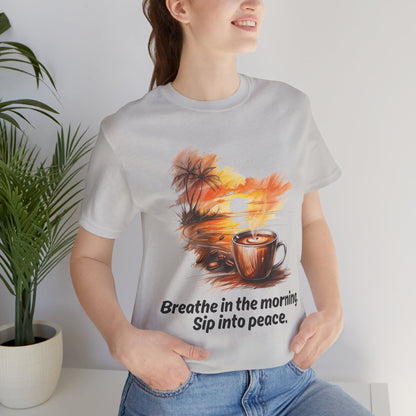 Morning Peace Coffee Tee