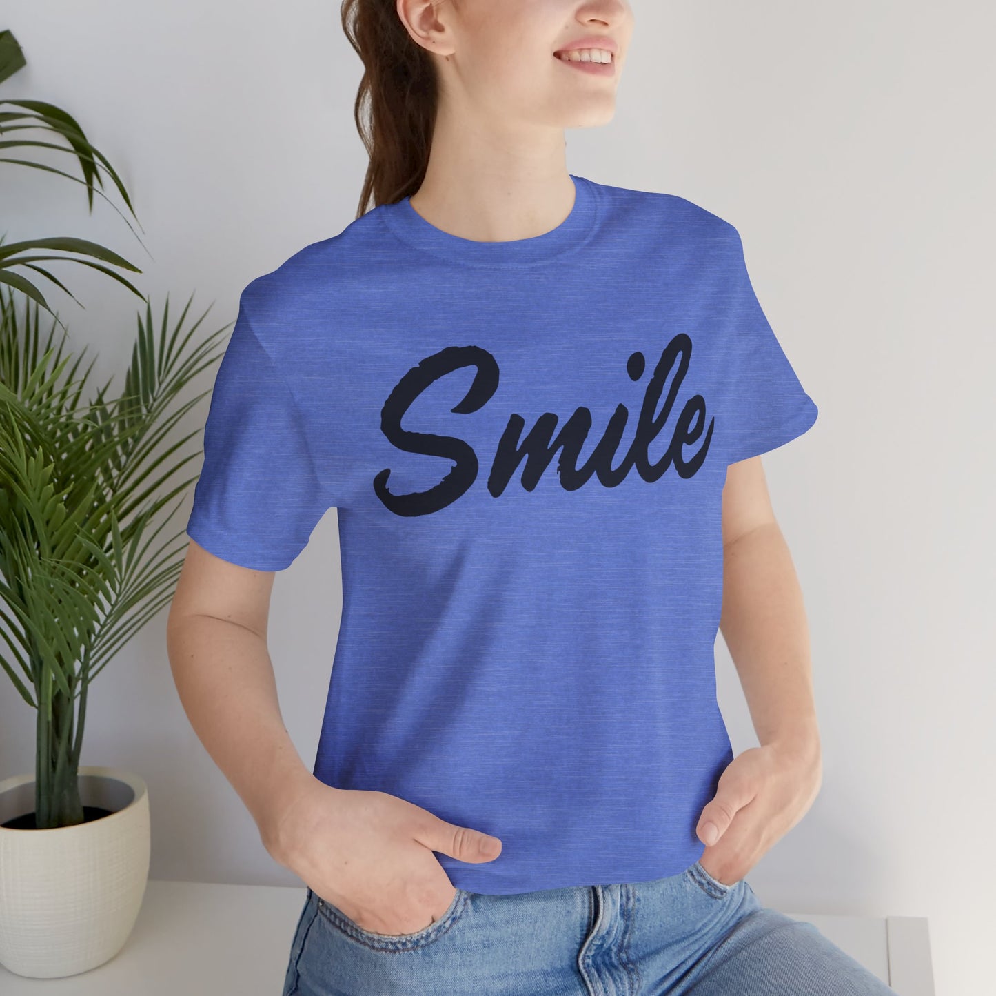 SMILE Simple Text Tee