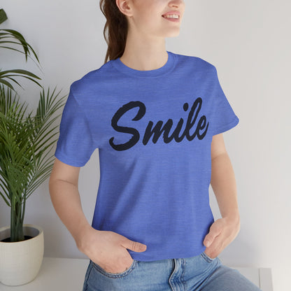 SMILE Simple Text Tee