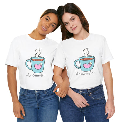 Coffee Lover's Heart Tee PROMO