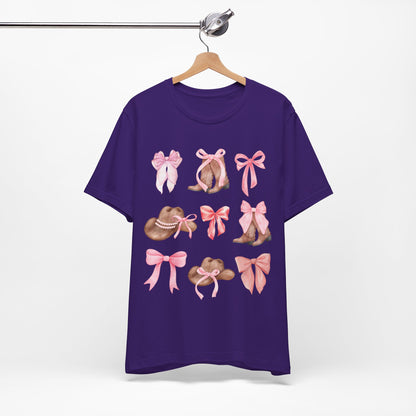 Western Bow Charm Tee