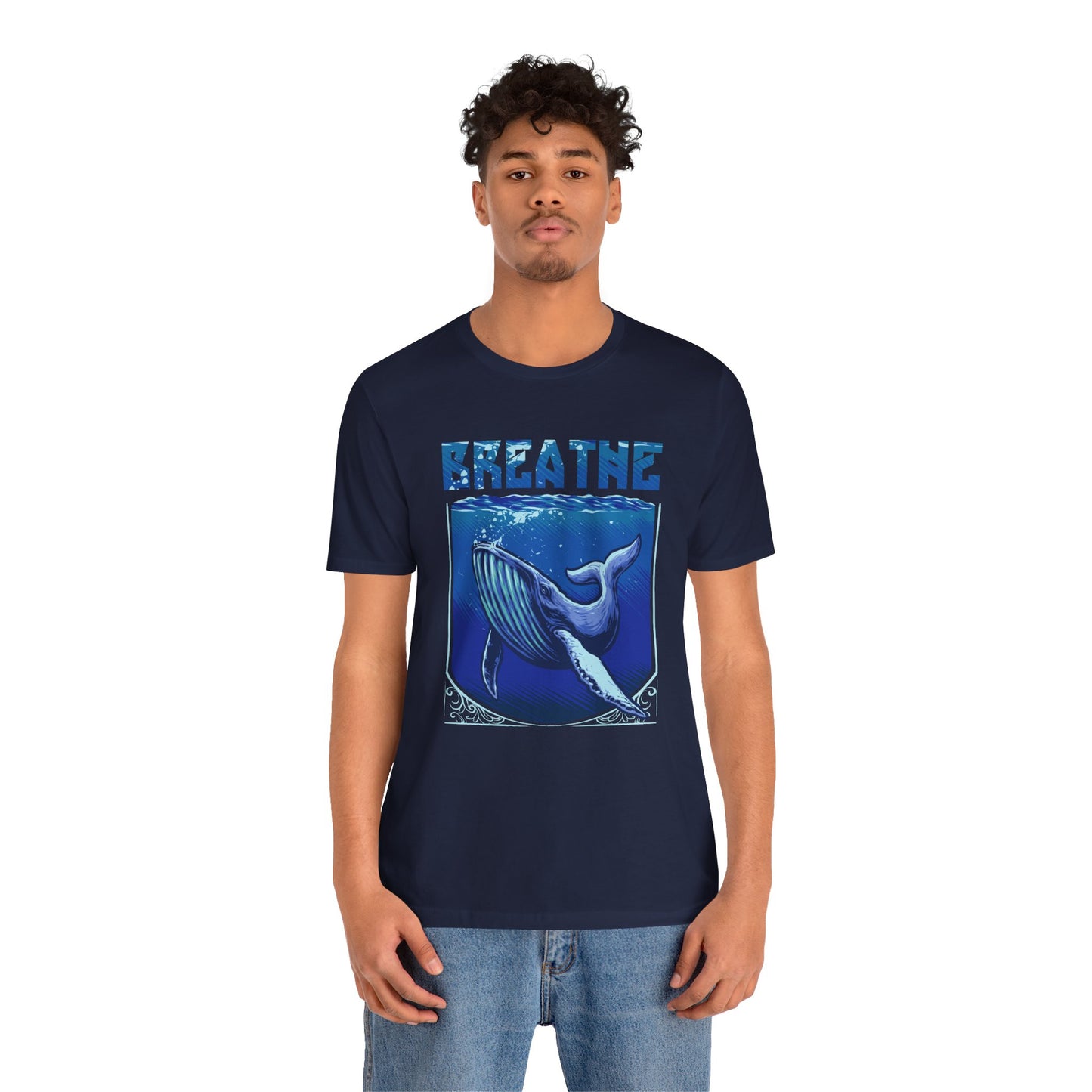 Deep Ocean Whale "Breathe" Tee