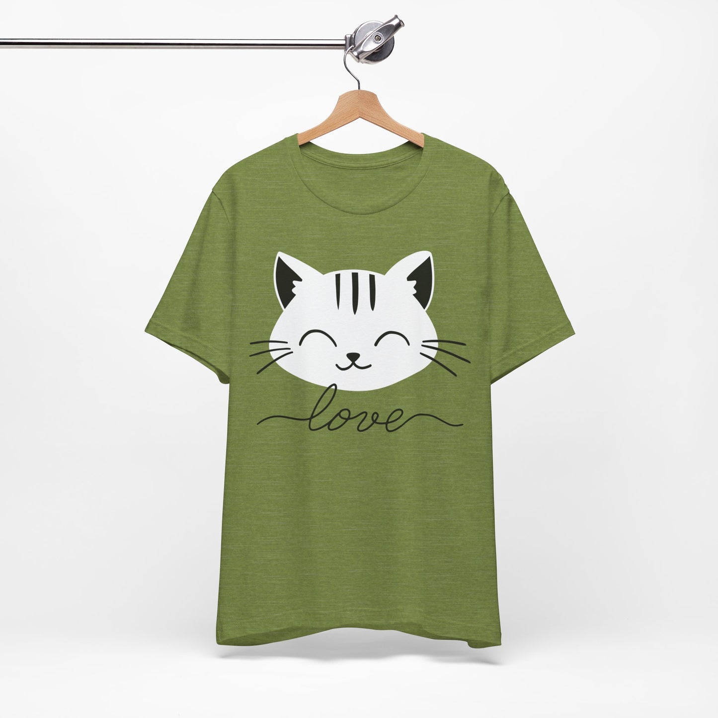 Cat Love Minimalist Tee