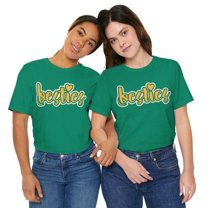 Besties Heart Script Tee