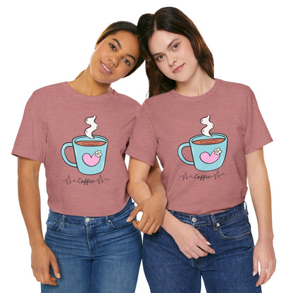 Coffee Lover's Heart Tee
