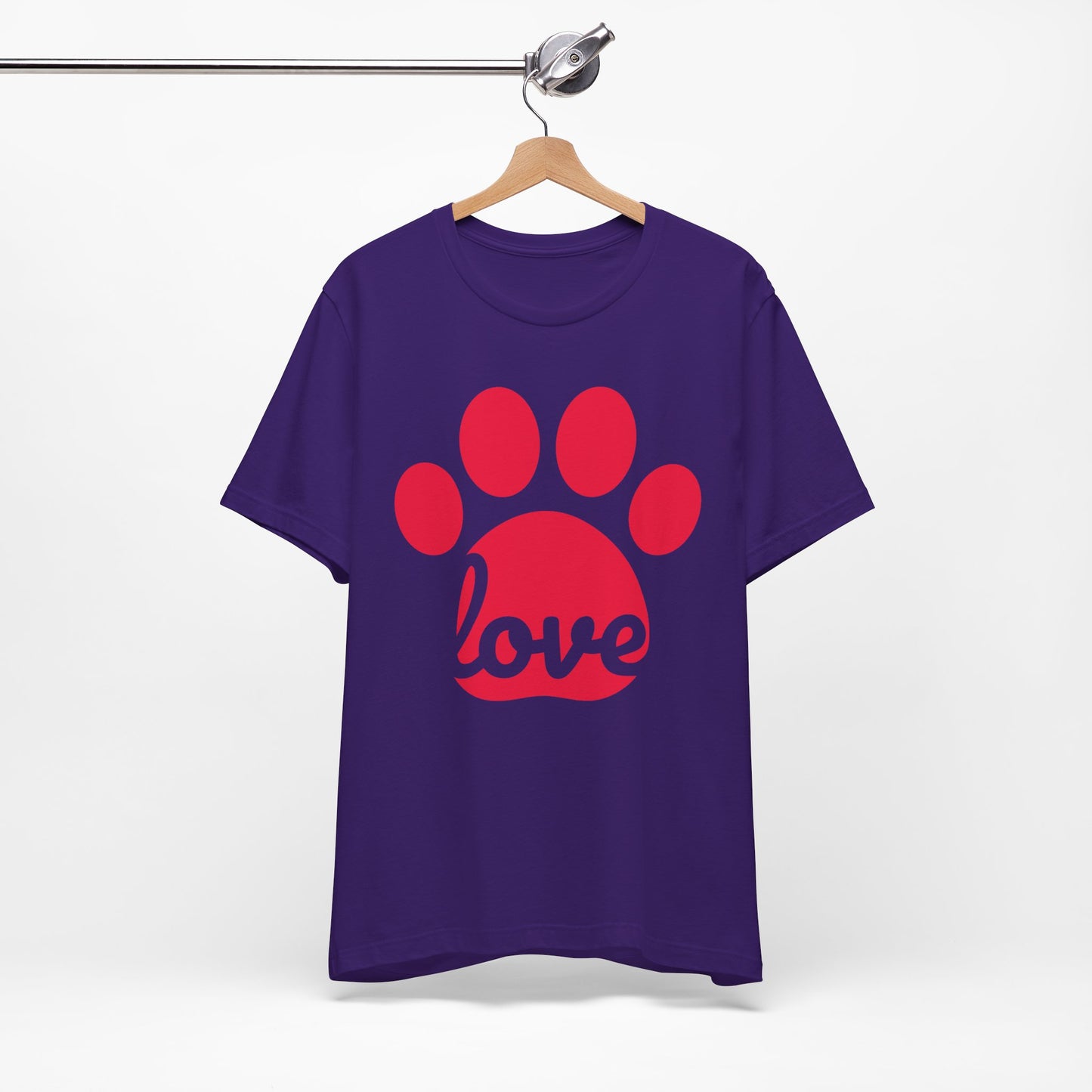 Love Paw Print Jersey Tee