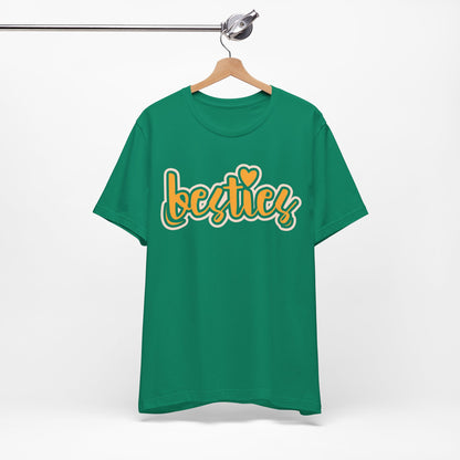 Besties Heart Script Tee