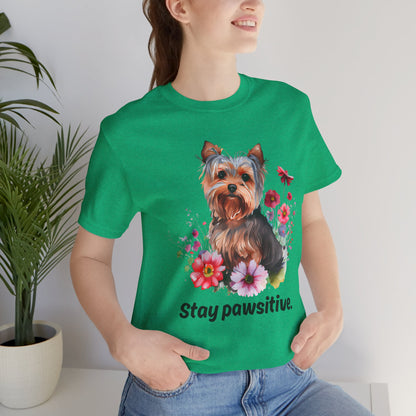 Stay Pawsitive Dog Lover Tee
