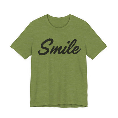 SMILE Simple Text Tee