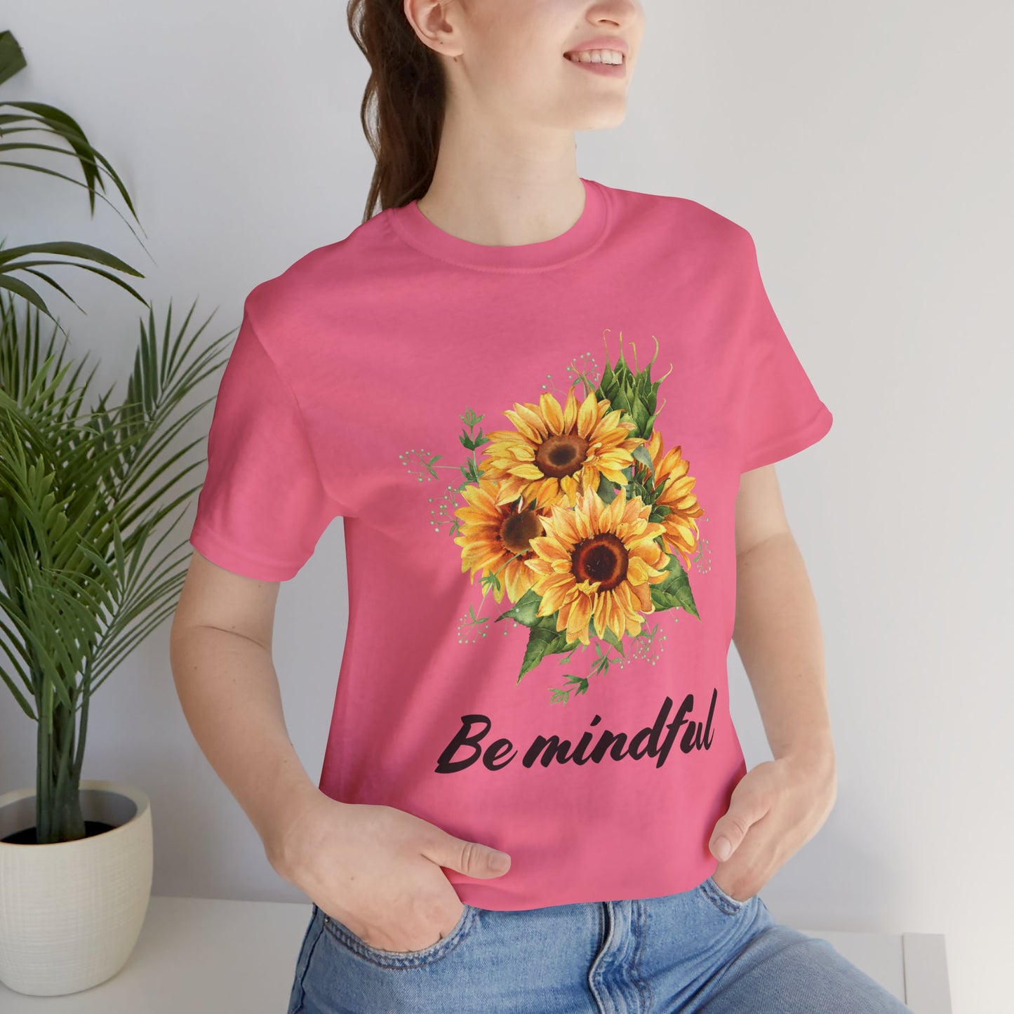 Be Mindful Sunflower Tee