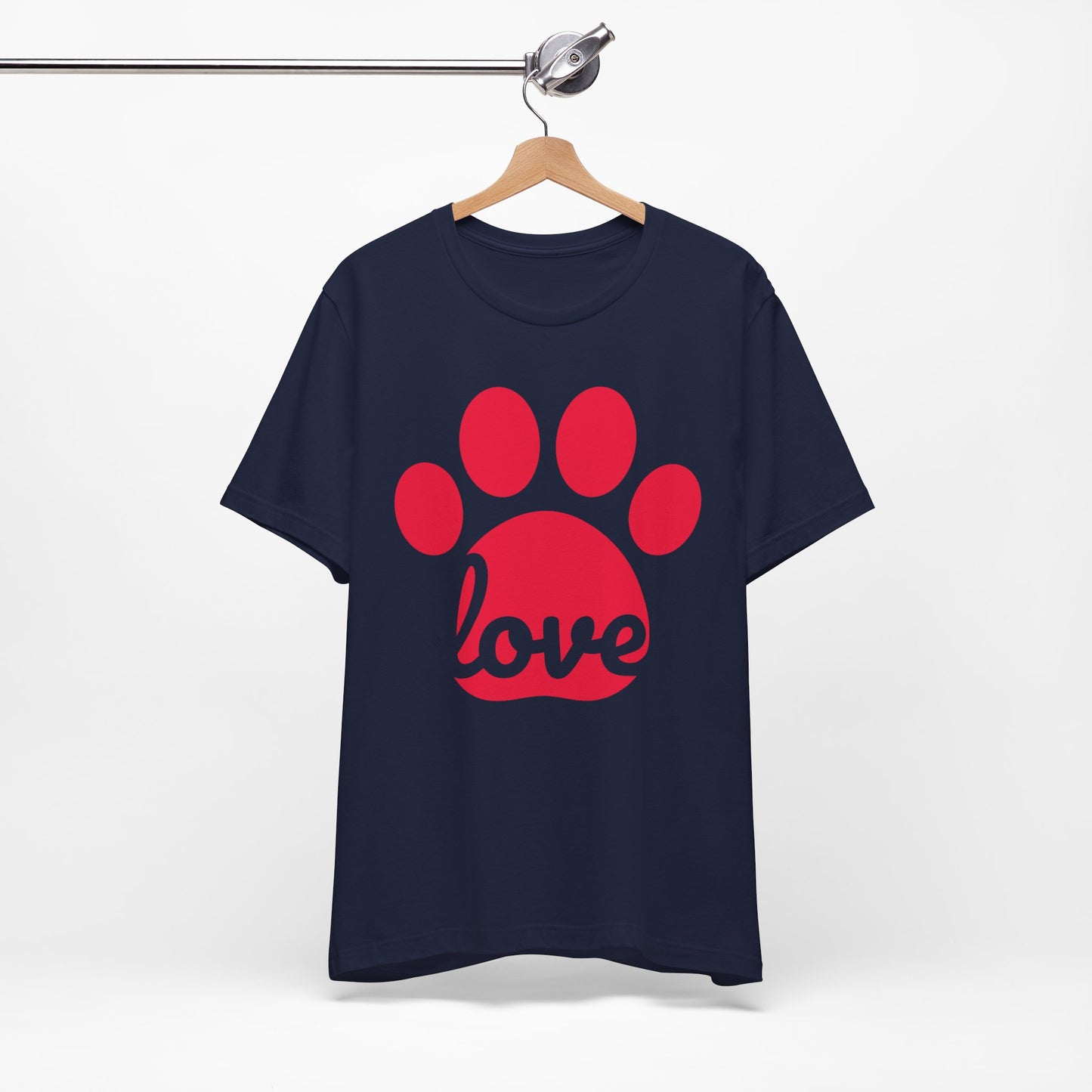 Love Paw Print Jersey Tee