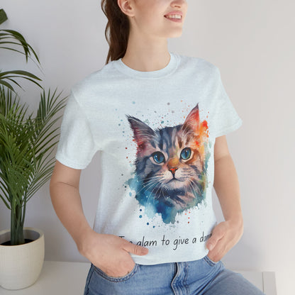 Watercolor Cat Tee
