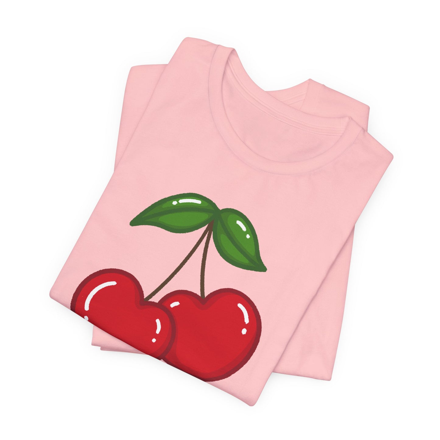 Have a Nice Day Cherry Hearts Tee