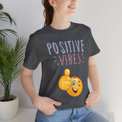Positive Vibes Thumbs Up Tee