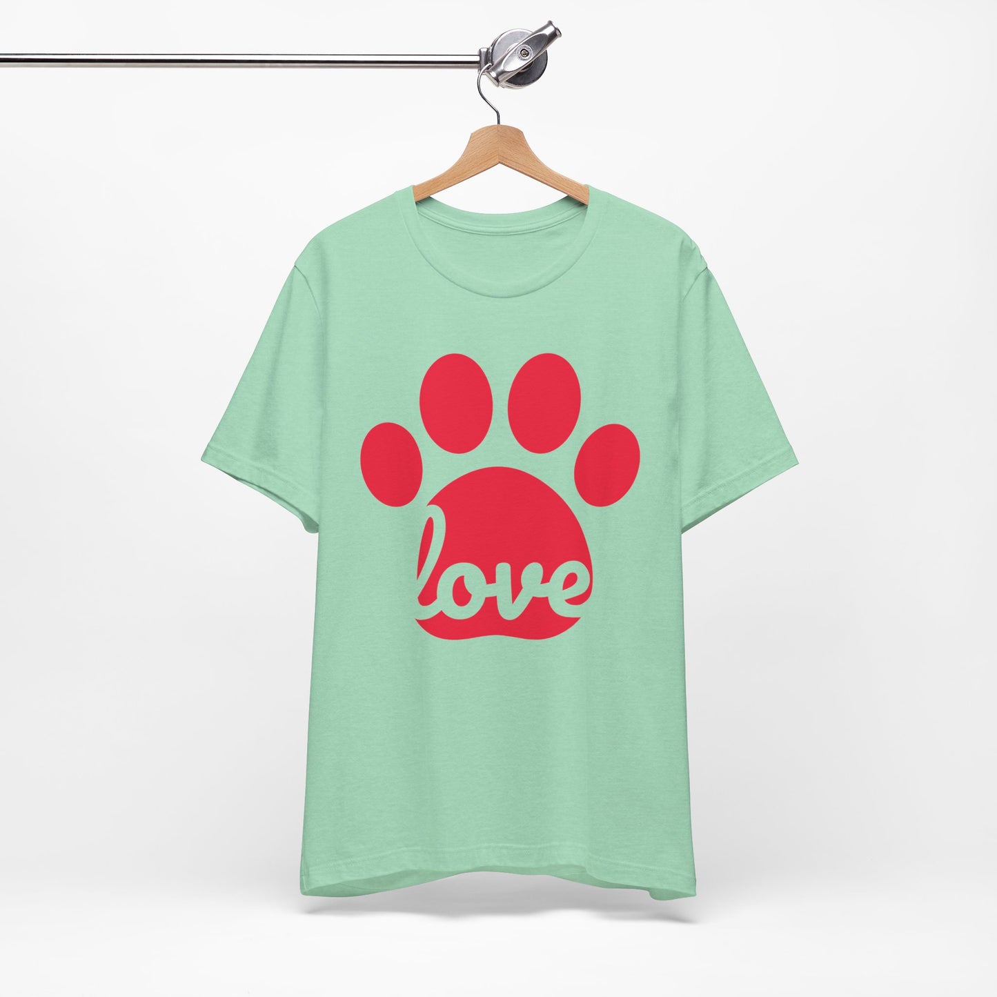 Love Paw Print Jersey Tee